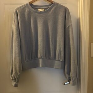 Cozy Blue Crewneck Sweatshirt